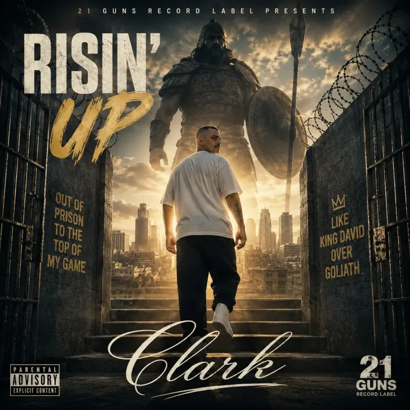 Risin' Up by Clark album artwork